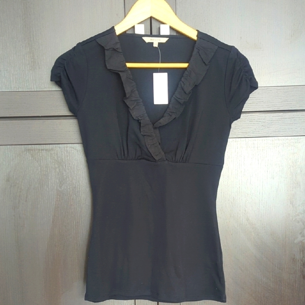 5 Piece Summer T-shirts  Bundle La SENZA RW & Co. Joe Fresh Suzy Shier - XS NWT